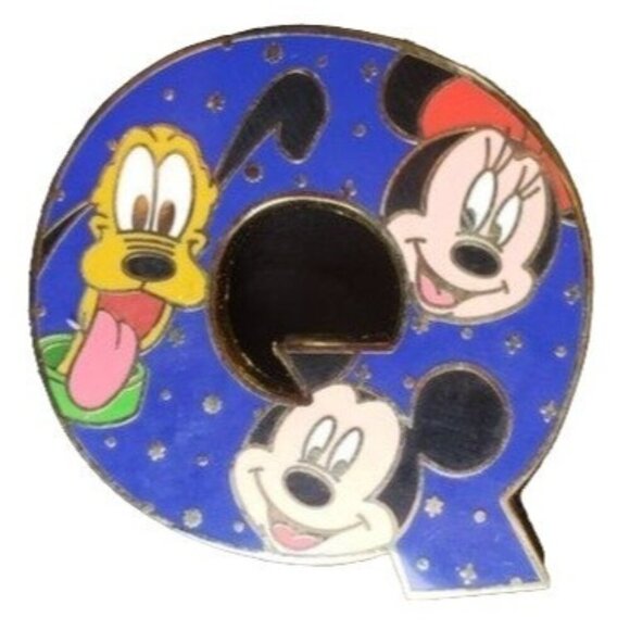 Disney Mickey Mouse Trading Pin Minnie Pluto Q Lapel Pin Badge Brooch Jewelry - Picture 1 of 5